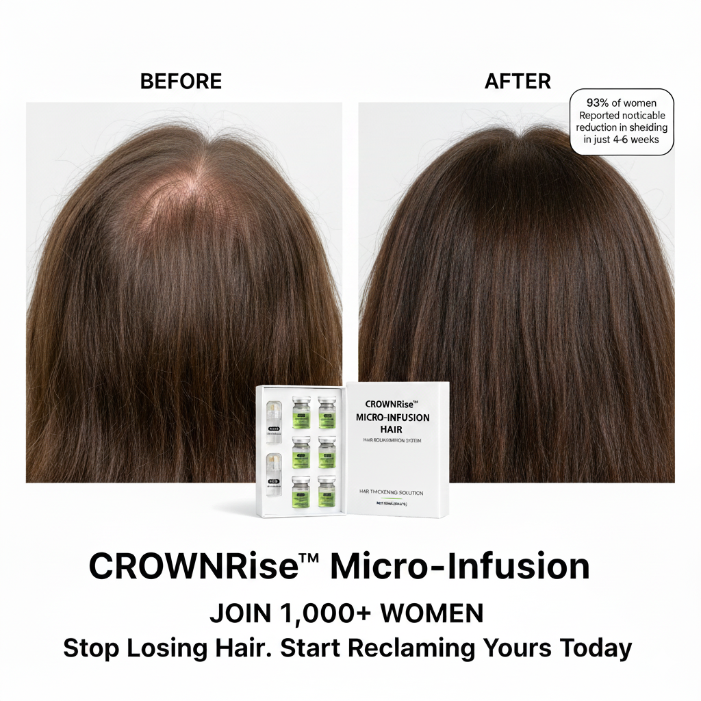 CROWNRise™ Micro-Infusion Hair Rejuvenation System